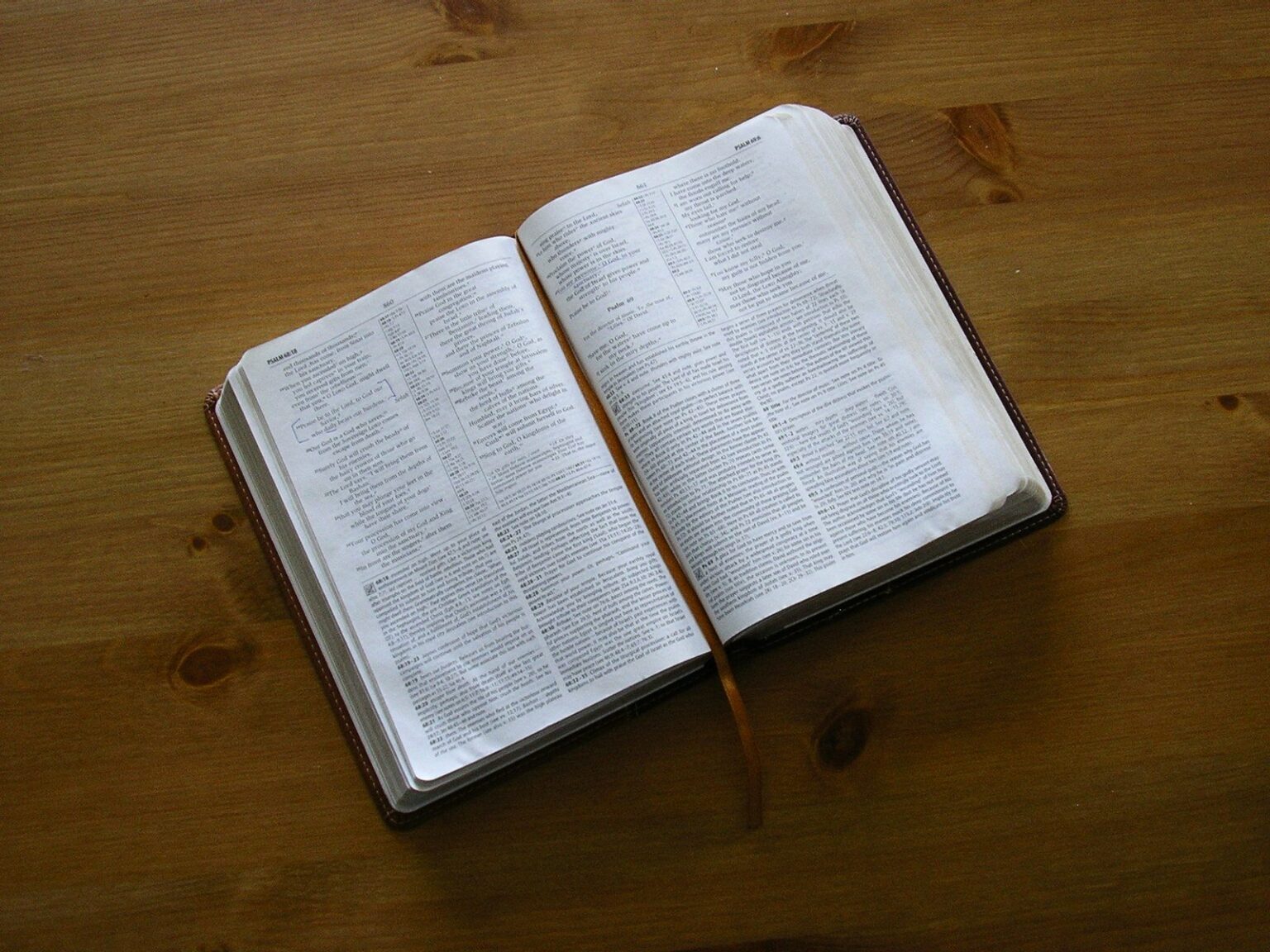 open-bible-table